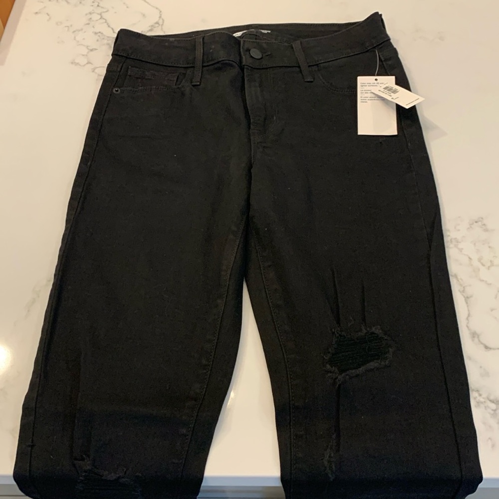 Black skinny jeans